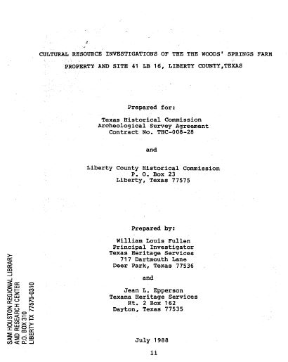 Wood Springs Farm 41LB16